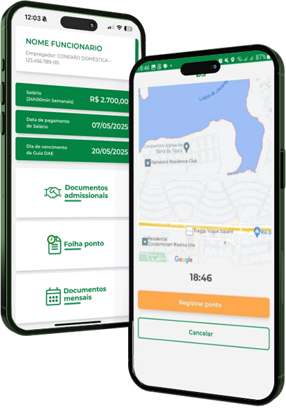 Baixe nosso aplicativo para gerenciar empregado doméstico com controle de ponto, férias e rescisão Baixe nosso aplicativo para gerenciar empregado doméstico com controle de ponto, férias e rescisão